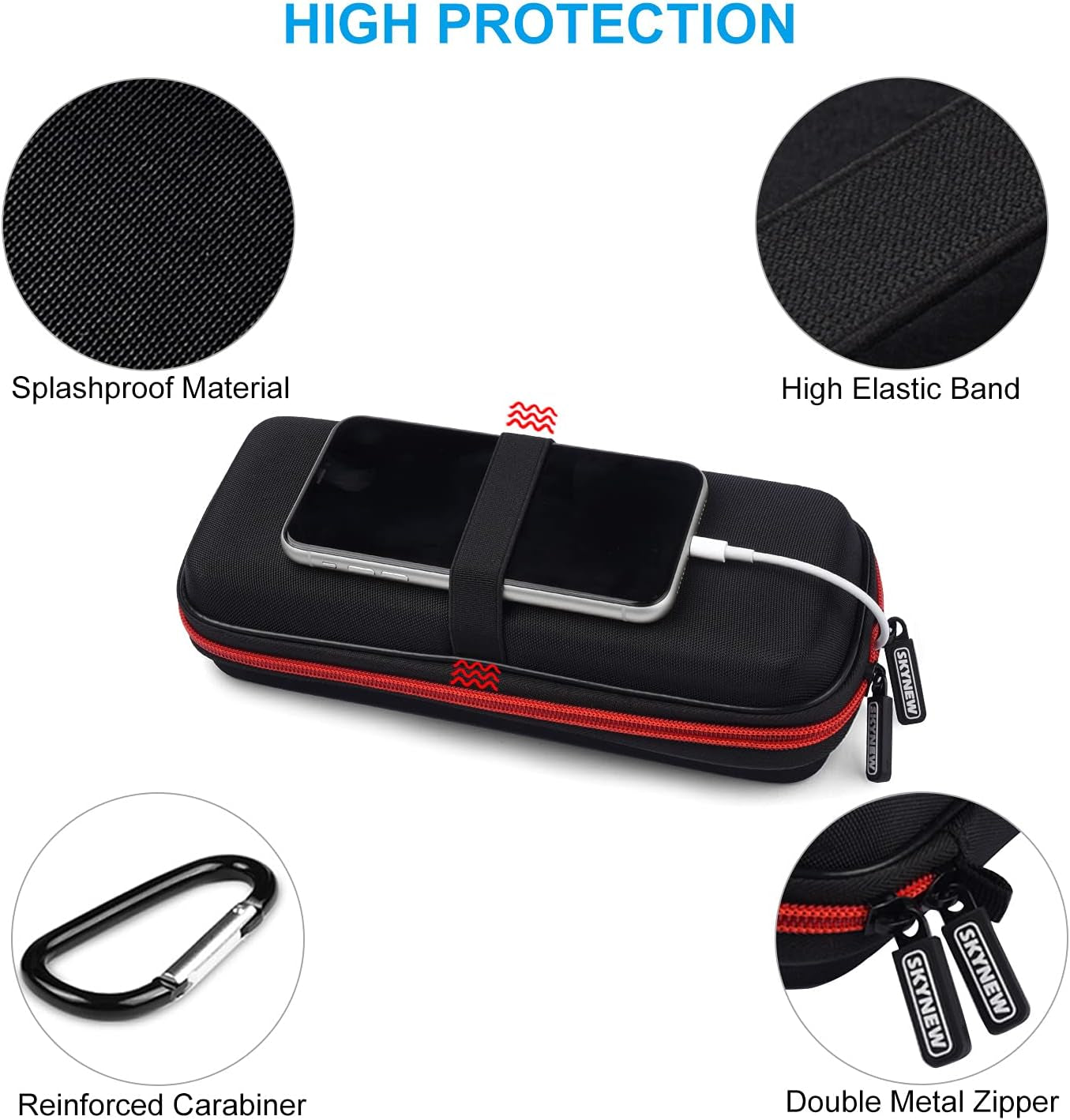 Power Bank Hard Travel Case Large