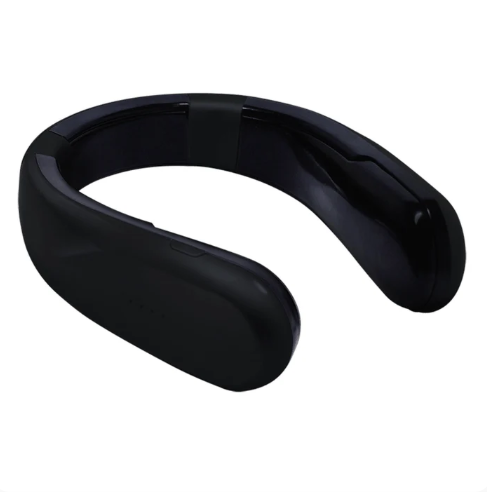 Neck Fan, Personal Fan with LED Display, Portable Neck Fan, Hands Free Bladeless Fan, 4000Mah-Battery, 3-Speed Adjustment & Whisper-Quiet Operation, Perfect for Home,Camping,Travel,Sports